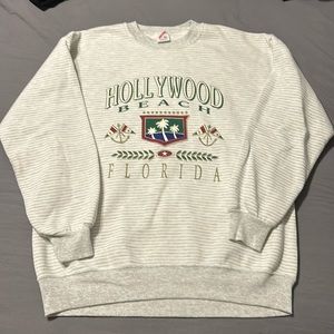 Vintage Hollywood Beach Sweatshirt